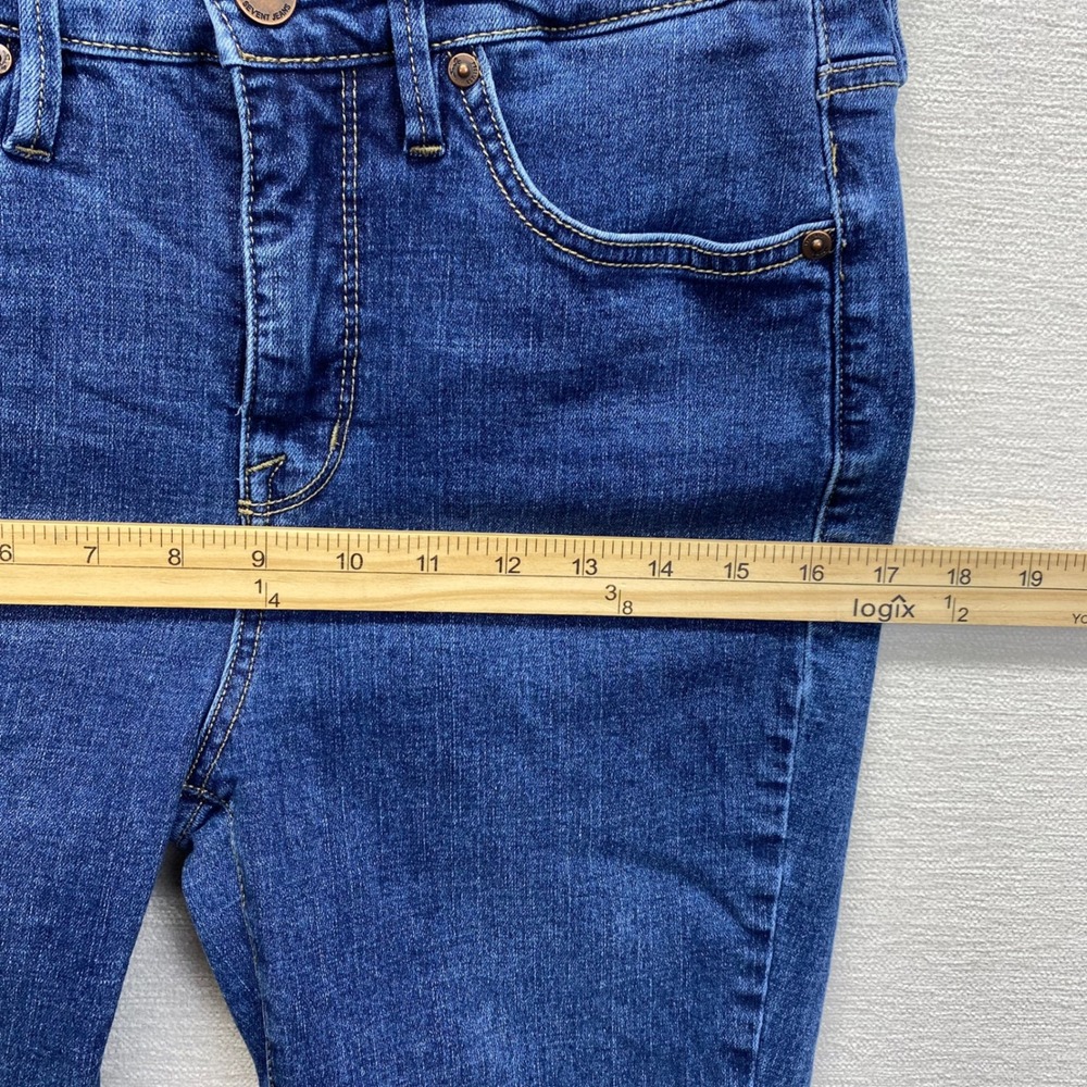Seven7 Womens Skinny Jeans Medium Wash High Rise Blue Denim Pants Size 4 (29x27) - Picture 12 of 12